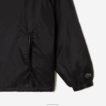 Lacoste ז'קט קפוצ'ון קצוץ עם קפוצ'ון DZ4D0D389 שחור c31 גברים - Image 7
