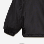 Lacoste ז'קט קפוצ'ון קצוץ עם קפוצ'ון DZ4D0D389 שחור c31 גברים - Image 8