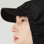 Lacoste ז'קט קצר עמיד במים עם רוכסן DZ4D0D1314 שחור 031 גברים - Image 2