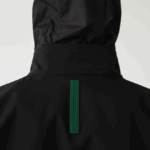Lacoste ז'קט קצר עמיד במים עם רוכסן DZ4D0D1314 שחור 031 גברים - Image 5