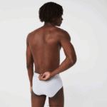 Lacoste חבילה של 3 תחתונים מזדמנים DZ4D0D1422 שחור לבן אפור chine nua גברים - Image 3