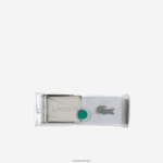 Lacoste חגורת בד ארוג אבזם חרוט DZ4D0D2083 1 גברים - Image 3