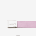 Lacoste חגורת בד ארוג אבזם חרוט DZ4D0D2116 albizia k29 גברים - Image 2