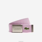 Lacoste חגורת בד ארוג אבזם חרוט DZ4D0D2116 albizia k29 גברים