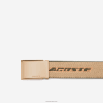 Lacoste חגורת קנבס ממותגת בניגוד DZ4D0D2115 וינואה באובב פוטריה l11 גברים - Image 2