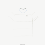 Lacoste חולצה בגזרה רגועה - פלוס סייז - גבוהה DZ4D0D246 לבן 70V גברים