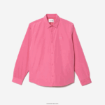 Lacoste חולצה דוחה מים DZ4D0D498 ורוד 2r3 גברים - Image 4