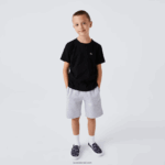 Lacoste חולצה ספורטיבית בתערובת כותנה נושמת DZ4D0D3028 שחור 031 בנים