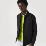Lacoste חולצה עמידה במים DZ4D0D1569 שחור 031 גברים - Image 2