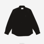 Lacoste חולצה עמידה במים DZ4D0D1569 שחור 031 גברים - Image 4
