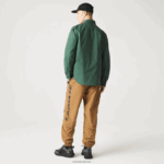 Lacoste חולצה עמידה במים DZ4D0D1570 ירוק 5hx גברים - Image 3