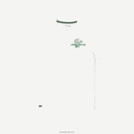 Lacoste חולצת טי גולף מכותנה אורגנית בכושר רגיל DZ4D0D178 לבן 70V גברים - Image 4