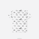 Lacoste חולצת טי מכותנה אורגנית בהדפסה אישית DZ4D0D3136 לבן 001 ילדים - Image 2