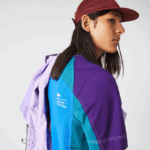 Lacoste חולצת טי שירט פיקה מתיחה בהתאמה רגילה בהתאמה רגילה DZ4D0D819 כחול ירוק סגול 7w6 גברים - Image 7