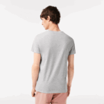 Lacoste חולצת טי של פימה כותנה עם צווארון צווארון DZ4D0D619 chine אפור cca גברים - Image 3
