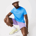 Lacoste חולצת טי של פימה כותנה עם צווארון צווארון DZ4D0D767 כחול 4xa גברים