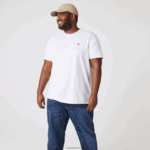 Lacoste חולצת טי של פימה כותנה עם צווארון צווארון DZ4D0D36 לבן 001 גברים - Image 6