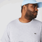 Lacoste חולצת טי של פימה כותנה עם צווארון צווארון DZ4D0D619 chine אפור cca גברים - Image 6