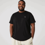 Lacoste חולצת טי של פימה כותנה עם צווארון צווארון DZ4D0D37 שחור 031 גברים - Image 10