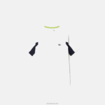 Lacoste חולצת טניס ספורט בלוק צבעוני DZ4D0D3154 לבן נייבי כחול לבן y2u ילדים - Image 5