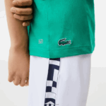 Lacoste חולצת טניס ספורטיבית בהדפס תנין DZ4D0D683 ירוק hd2 גברים - Image 2