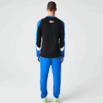 Lacoste חולצת טניס ספורטיבית DZ4D0D753 שחור כחול לבן zfz גברים - Image 3