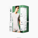 Lacoste חולצת טריקו 3 חבילה DZ4D0D1579 לבן 001 גברים - Image 2