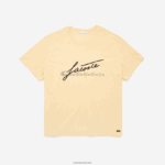 Lacoste חולצת טריקו בהדפס חתימה xl DZ4D0D849 hbz צהוב גברים