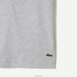 Lacoste חולצת טריקו בהדפס כותנה ג'רזי DZ4D0D66 chine אפור cca גברים - Image 6