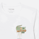 Lacoste חולצת טריקו במהדורה פתוחה של ספורט מיאמי DZ4D0D215 לבן 001 גברים - Image 6