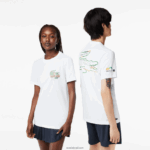 Lacoste חולצת טריקו במהדורה פתוחה של ספורט מיאמי DZ4D0D215 לבן 001 גברים