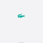 Lacoste חולצת טריקו ג'רזי נושמת בהדפס תלת מימד DZ4D0D745 לבן ירוק w1j גברים - Image 5