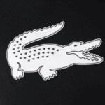 Lacoste חולצת טריקו ג'רזי נושמת בהדפס תלת מימד DZ4D0D161 שחור לבן 258 גברים - Image 7