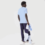 Lacoste חולצת טריקו ג'רסי בכושר רגיל DZ4D0D107 כחול hbp גברים - Image 2