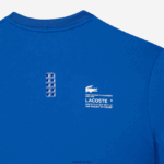 Lacoste חולצת טריקו ג'רסי מתיחה ספורטיבית בגזרה קלה DZ4D0D120 כחול kxb גברים - Image 6