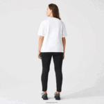 Lacoste חולצת טריקו כותנה מובחרת עם צווארון צוואר DZ4D0D2590 לבן 001 נשים - Image 8