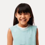 Lacoste חולצת טריקו ללא שרוולים מכותנה ג'רזי DZ4D0D3016 מנטה lgf בנות - Image 2