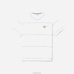 Lacoste חולצת טריקו מבד ג'רזי מכותנה אורגנית DZ4D0D182 לבן 70V גברים - Image 4