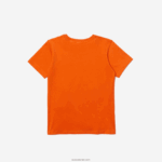 Lacoste חולצת טריקו מבד כותנה עם צווארון צווארון DZ4D0D3177 כתום z4d ילדים - Image 6