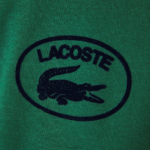 Lacoste חולצת טריקו מכותנה אורגנית בגזרה רפויה DZ4D0D2608 ירוק 132 נשים - Image 6