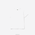 Lacoste חולצת טריקו מכותנה עם צווארון צווארון DZ4D0D3119 לבן 001 בנים - Image 2