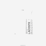 Lacoste חולצת טריקו ממותגת בגזרה רופפת DZ4D0D2558 לבן 001 נשים - Image 4