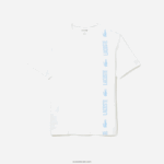 Lacoste חולצת טריקו ממותגת תנין בכושר נינוח DZ4D0D1627 לבן 001 גברים - Image 3