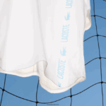 Lacoste חולצת טריקו ממותגת תנין בכושר נינוח DZ4D0D1627 לבן 001 גברים - Image 4