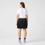 Lacoste חולצת טריקו מתערובת כותנה עם צווארון צוואר DZ4D0D2563 לבן 001 נשים - Image 6