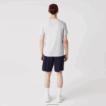 Lacoste חולצת טריקו ספורט אורגנית DZ4D0D695 chine אפור cca גברים - Image 3