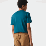 Lacoste חולצת טריקו ספורט אורגנית DZ4D0D697 ירוק zcd גברים - Image 3