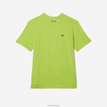Lacoste חולצת טריקו ספורטיבית לנשימה DZ4D0D181 צהוב 90v גברים