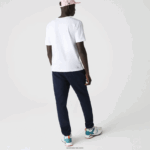 Lacoste חולצת טריקו ספורטיבית לנשימה DZ4D0D51 לבן 001 גברים - Image 2