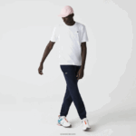 Lacoste חולצת טריקו ספורטיבית לנשימה DZ4D0D51 לבן 001 גברים - Image 3